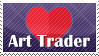 Jack of Art Trades Stamp : Art Trader [Heart]